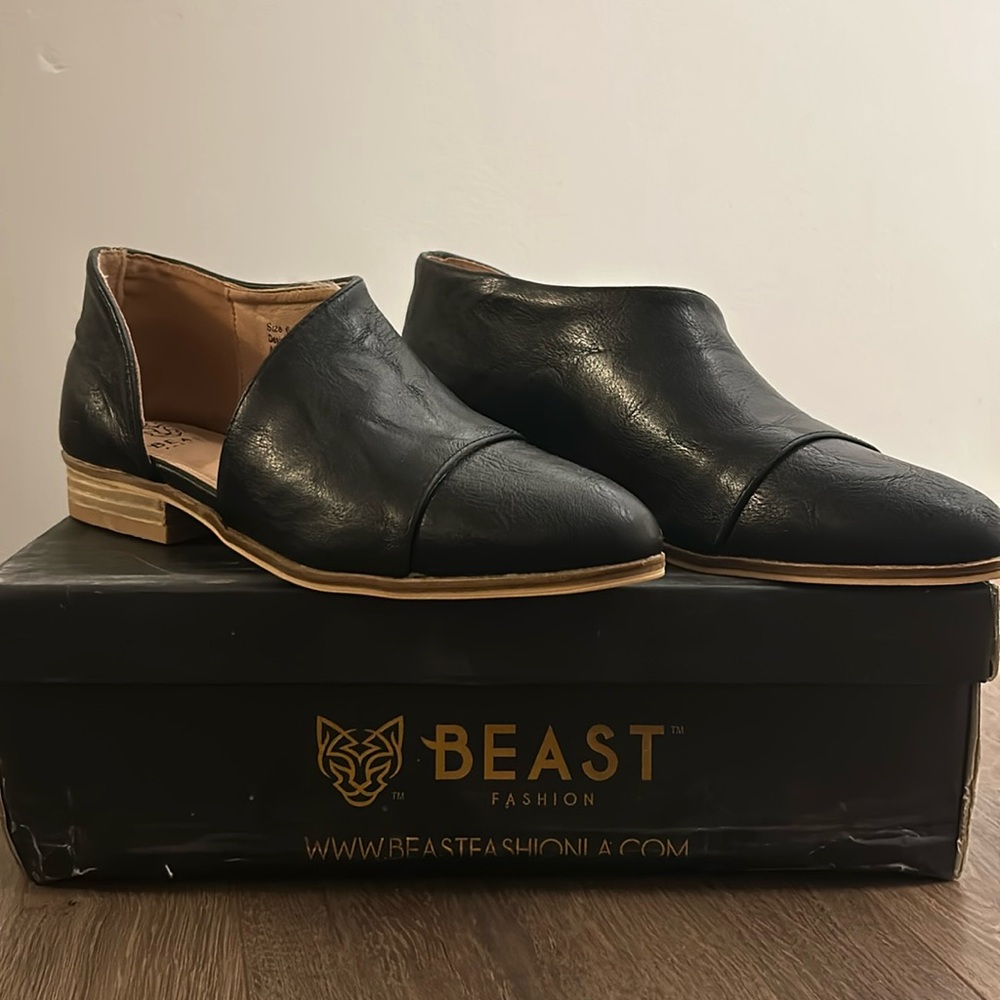 Beast Fashion - mules - black & brown